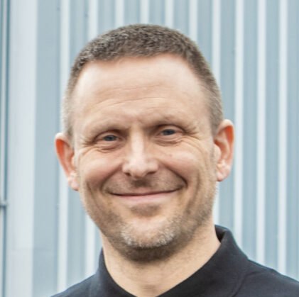 Rickard Larsson, owner of the TTBil auto repair shop